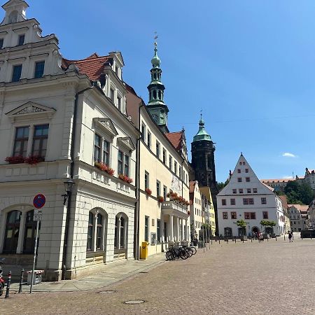 Goldigeferienwohnung "Am Markt" In Pirna Exterior foto