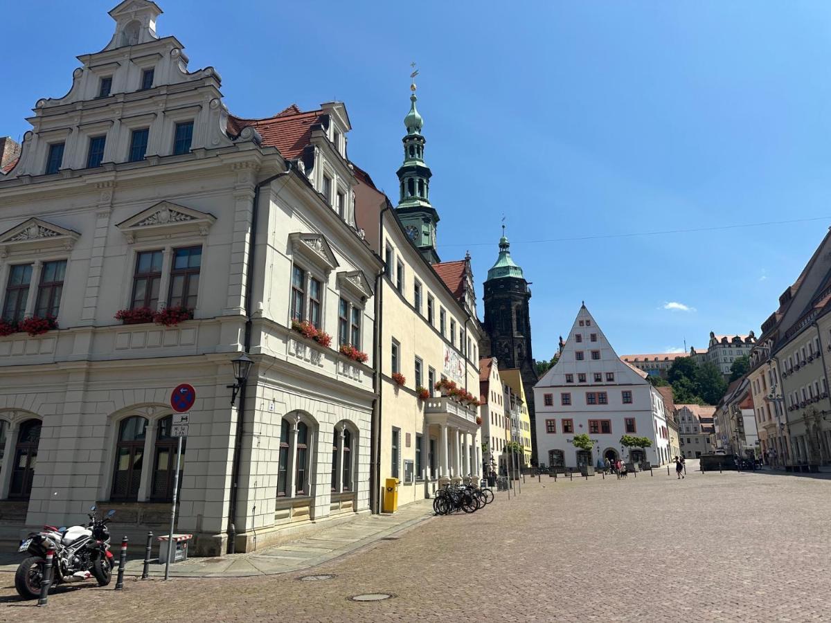 Goldigeferienwohnung "Am Markt" In Pirna Exterior foto