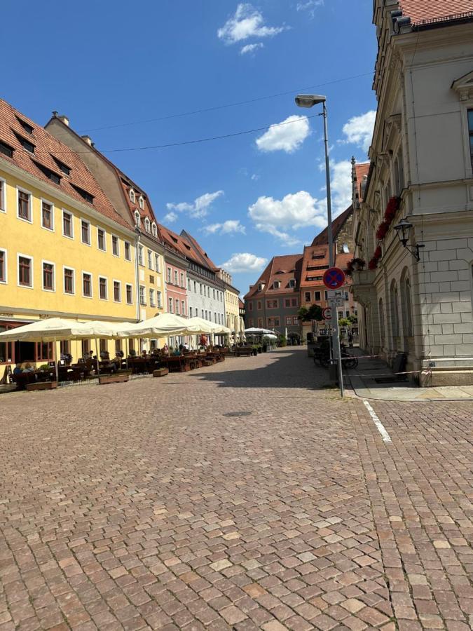 Goldigeferienwohnung "Am Markt" In Pirna Exterior foto
