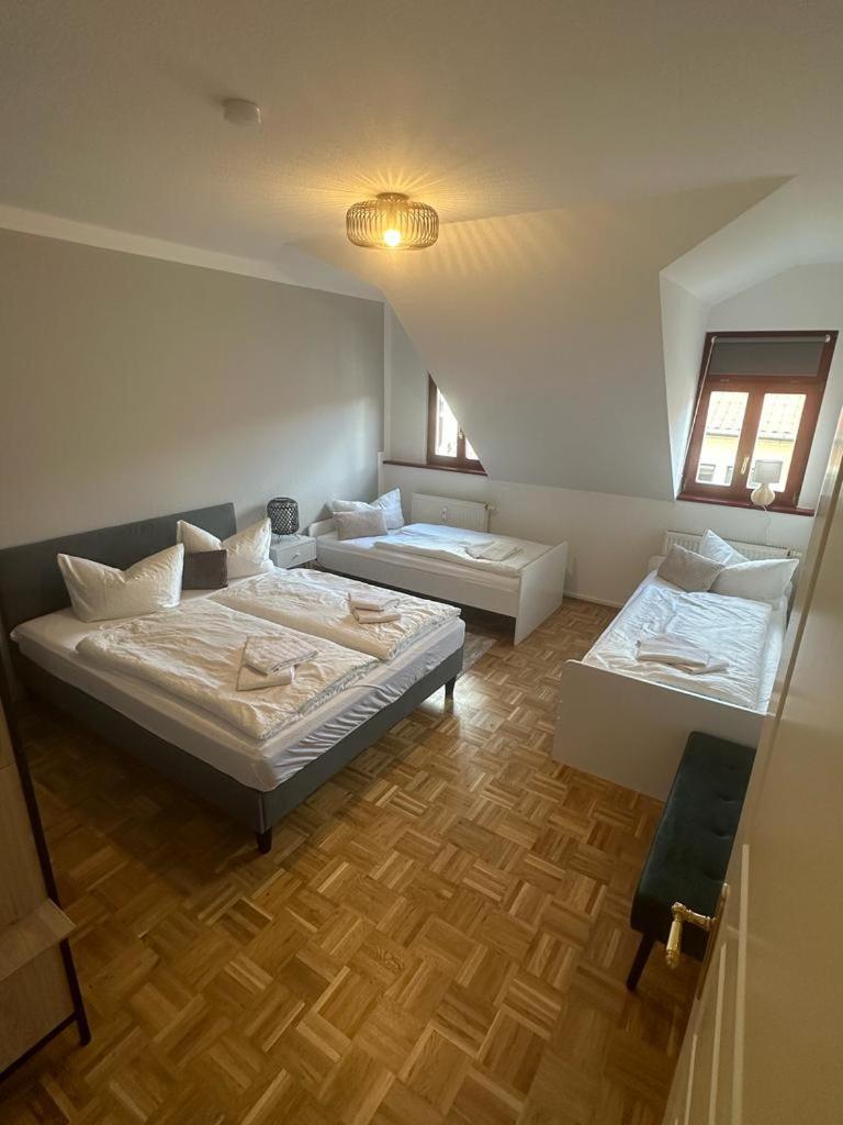Goldigeferienwohnung "Am Markt" In Pirna Exterior foto